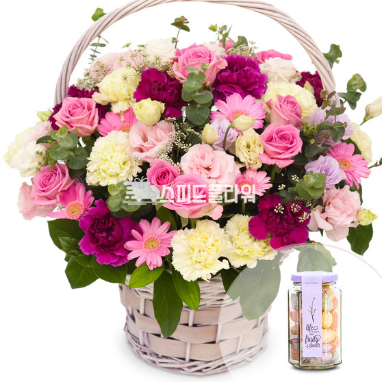 혼합장미+사탕증정