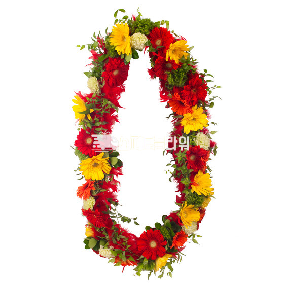꽃목걸이A